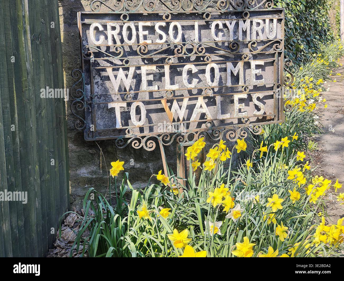 Chirk Castle Foto Stock