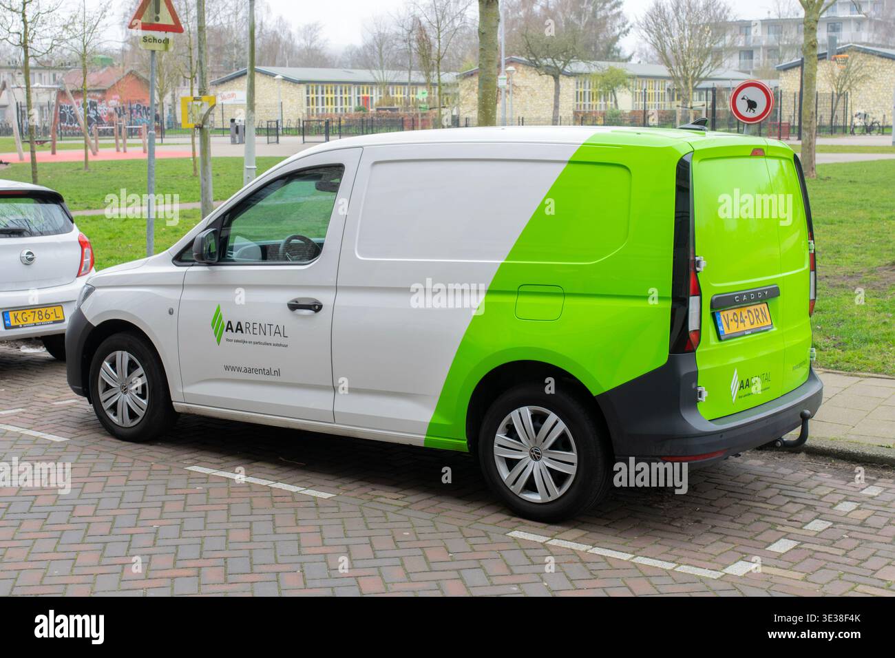 Noleggio auto AA ad Amsterdam Paesi Bassi 21-3-2026 Foto Stock