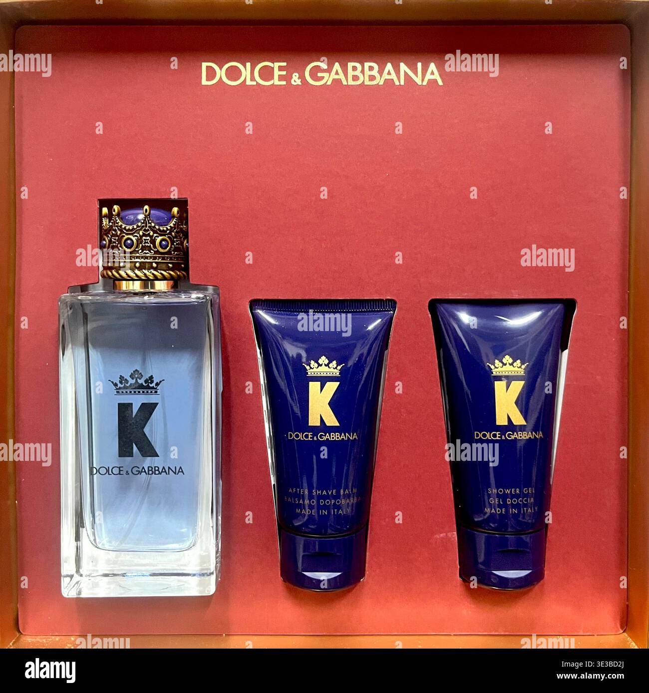 Dolce & Gabbana, set di bellezza, stile di vita, confezione regalo Foto Stock