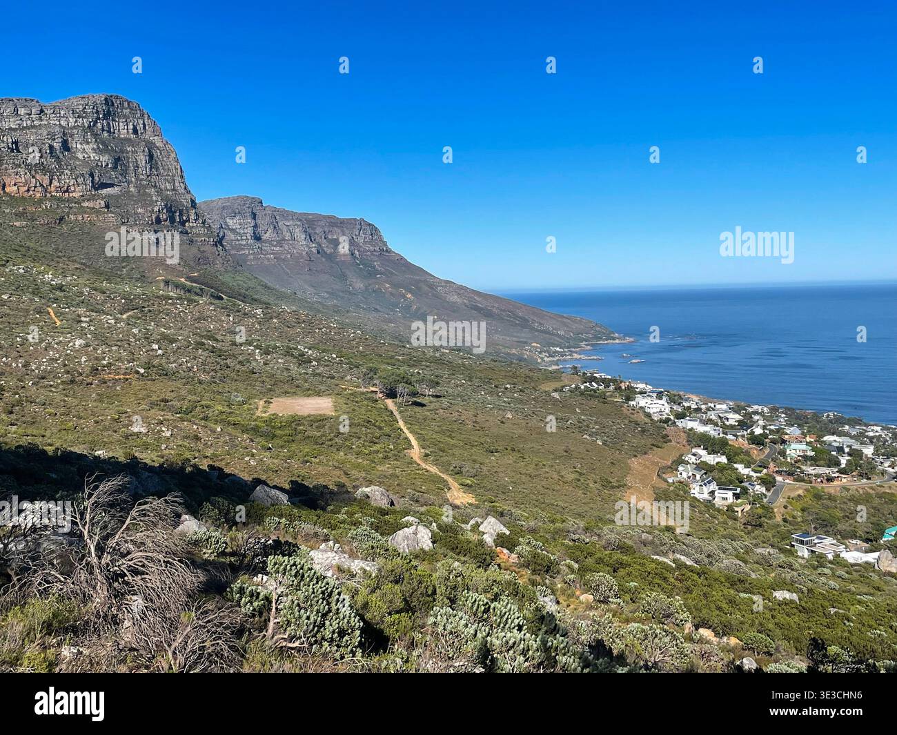 The Pipe Track Hiking Trail, città del Capo, Sud Africa Foto Stock