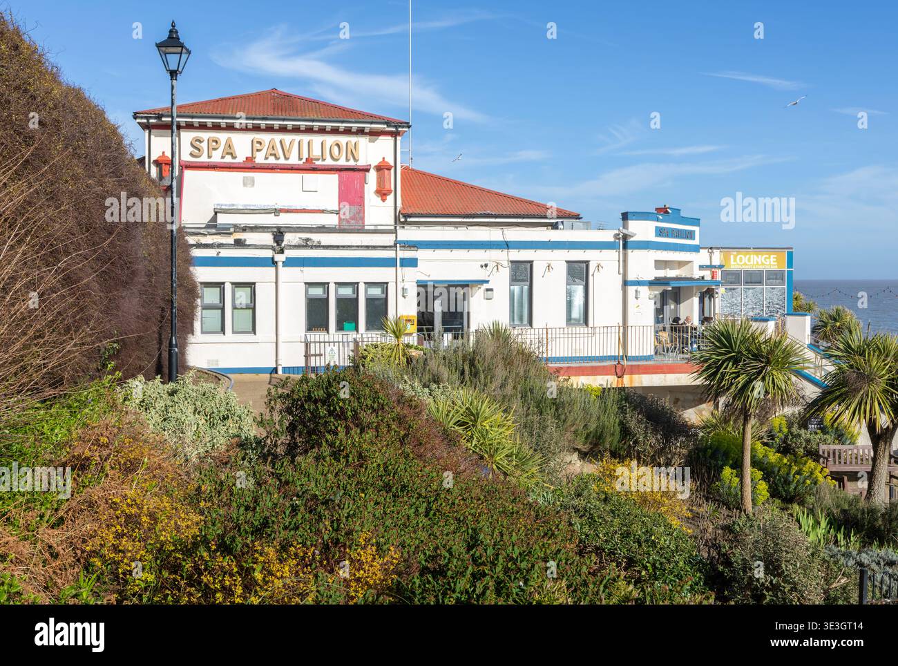 Teatro Spa Pavilion, Felixstowe, Suffolk, Inghilterra, Regno Unito Foto Stock