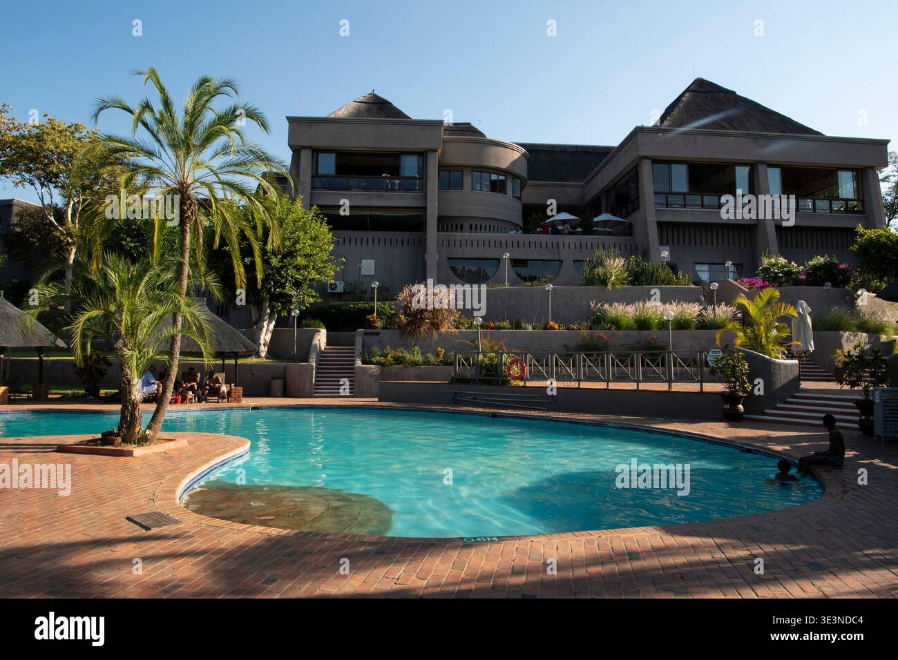 Elephant Hills Resort, Victoria Falls, Zimbabwe Foto Stock
