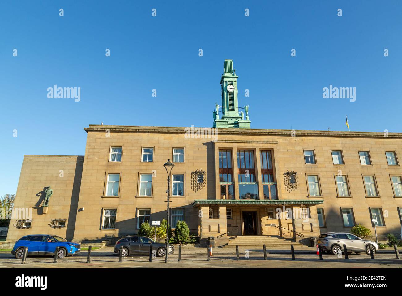 Il Kirkcaldy Town House si trova a Fife, Scozia Foto Stock