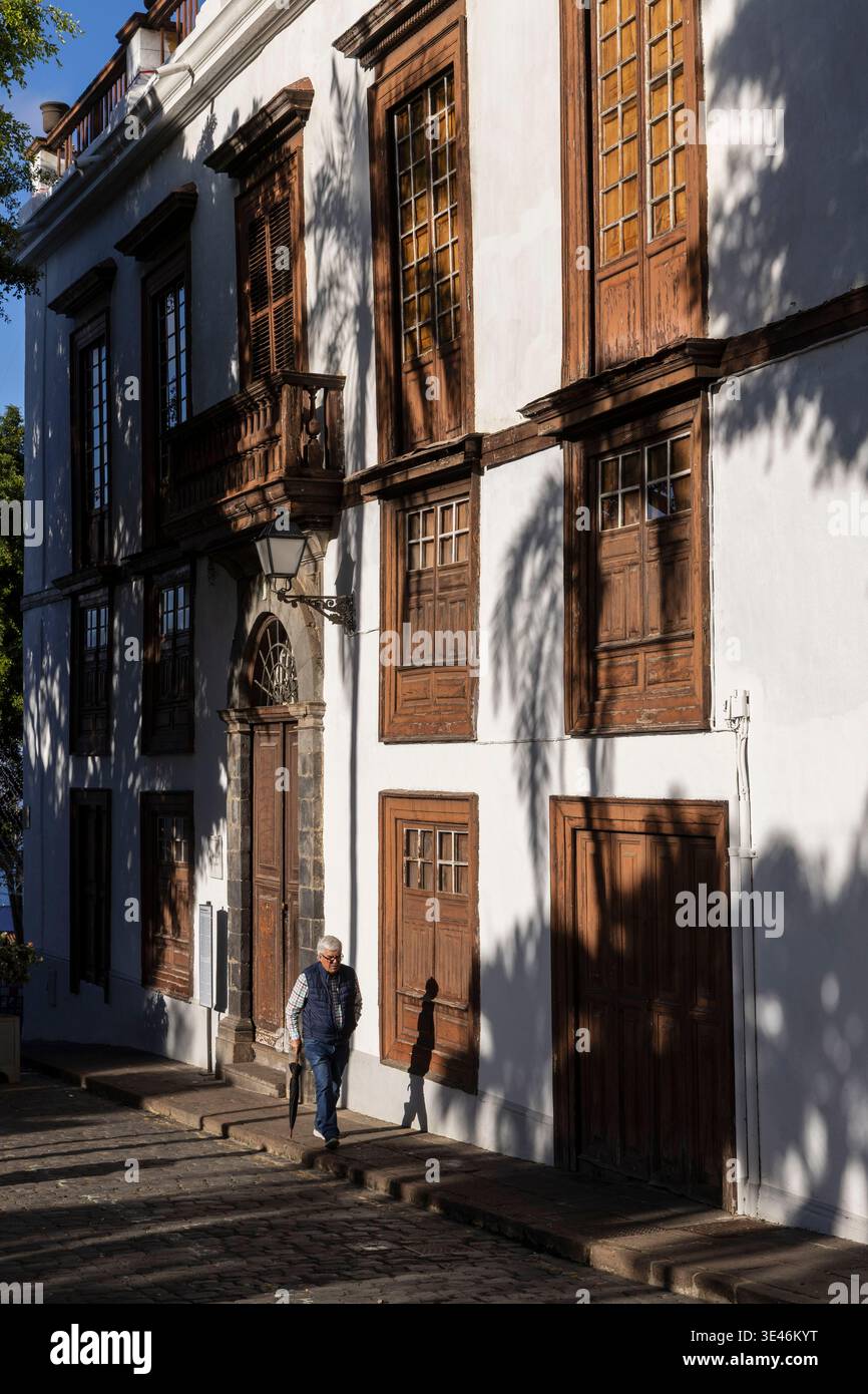 Spagna, Isole Canarie, Tenerife, Icod de los Vinos, città Foto Stock