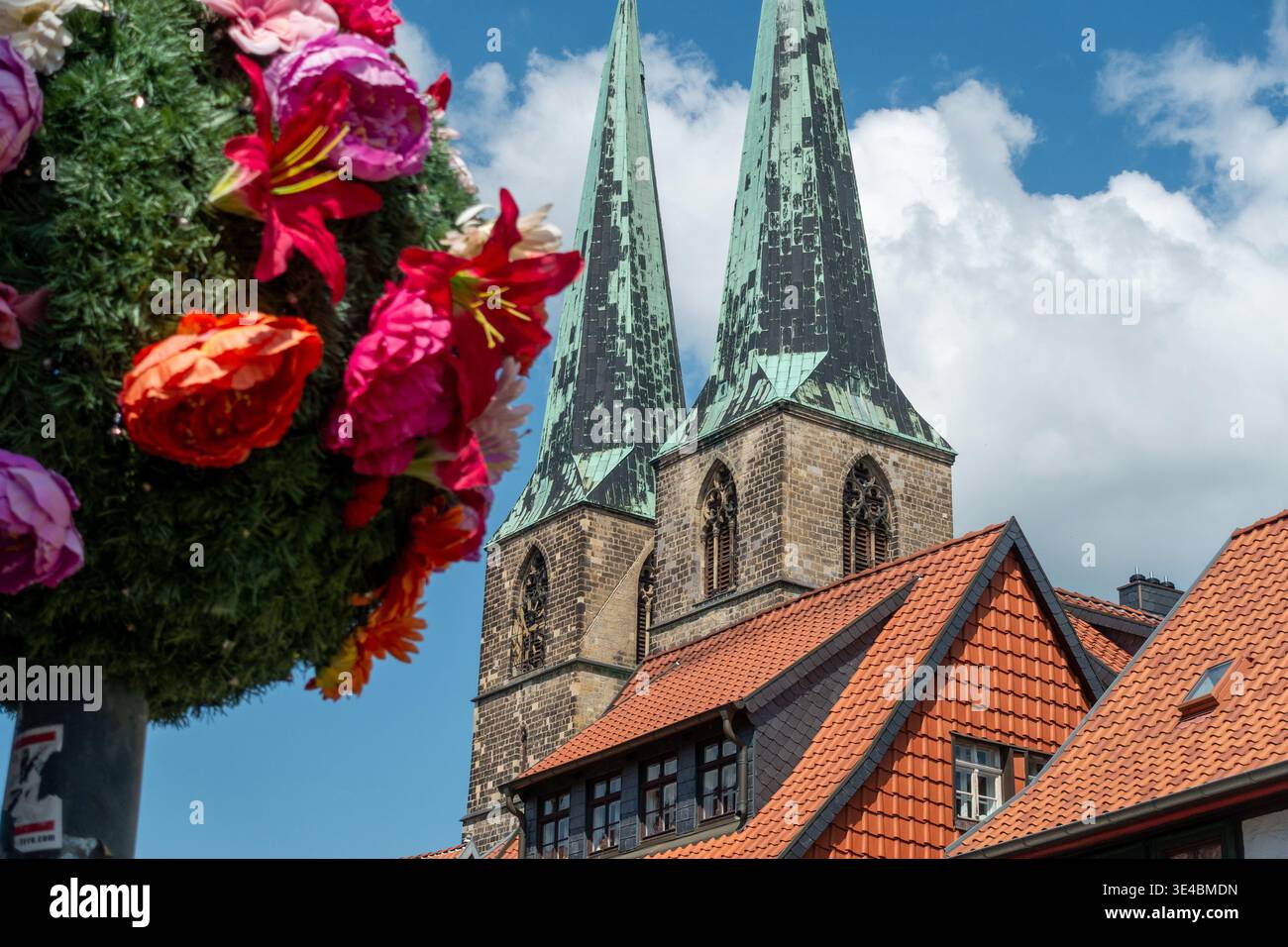 Bilder aus der Stadt Quedlinburg Harz Foto Stock