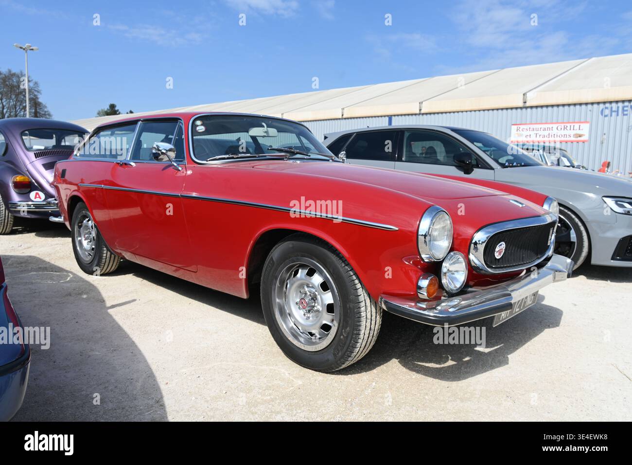 Auto d'epoca o Volvo 1800ES 1973. La serie Volvo P1800 è stata prodotta dal 1961 al 1973. Foto Stock