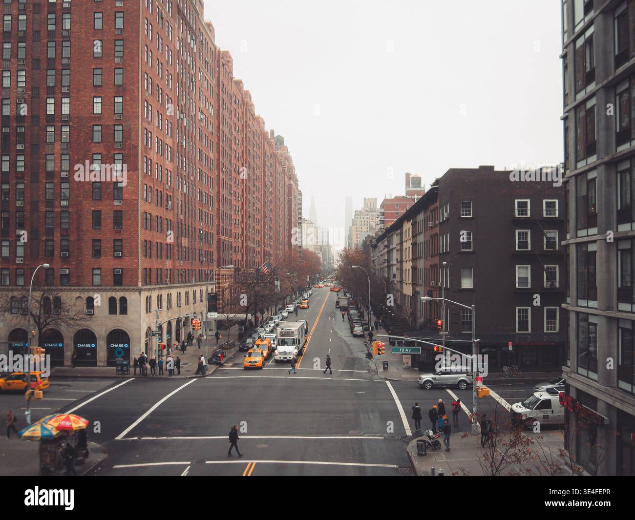 NEW YORK, STATI UNITI. 8 dicembre 2012, New York City Street view esplorando la vita urbana Foto Stock