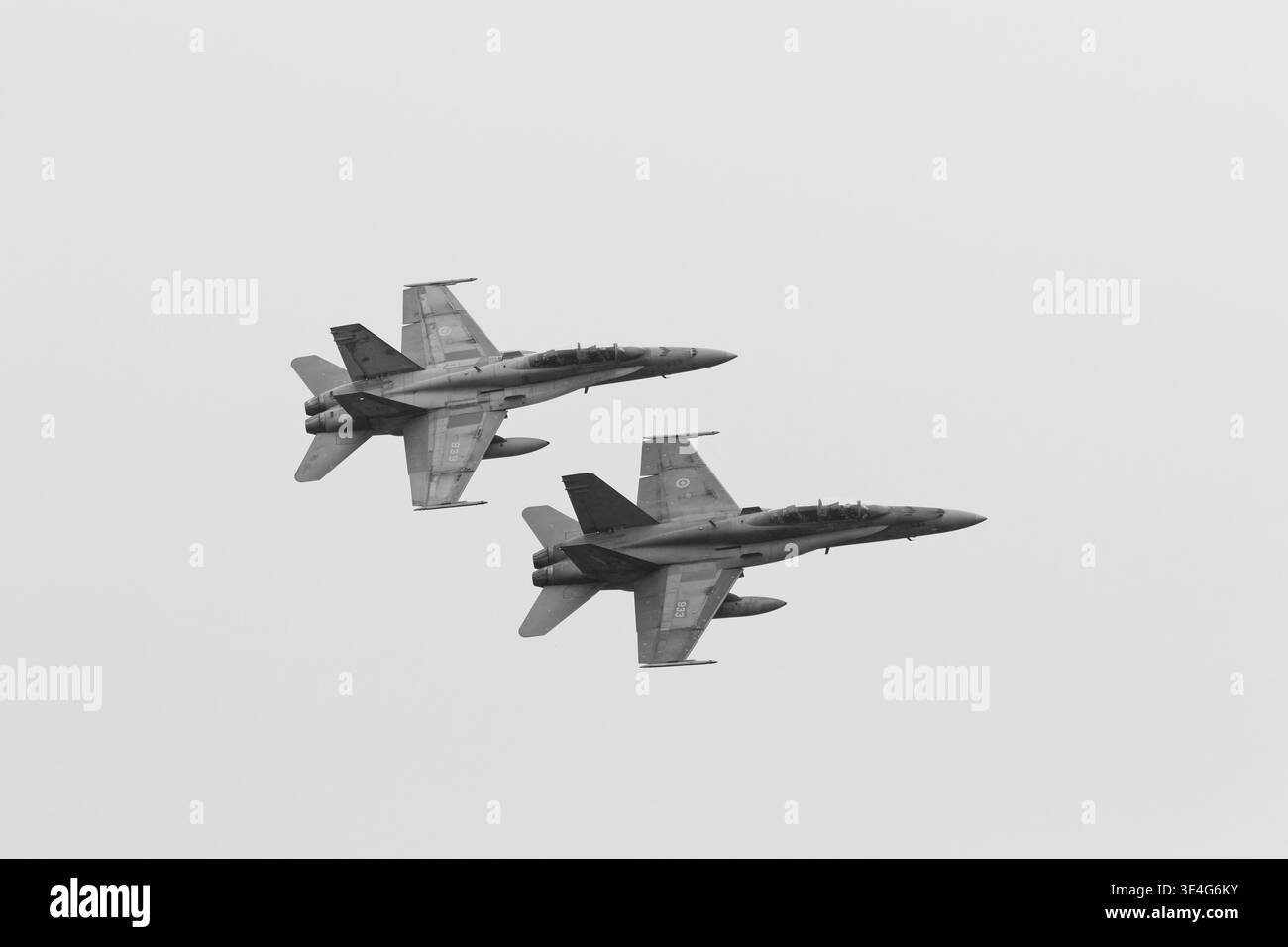 Air show, caccia CAF, Mirabel, provincia del Quebec, Canada Foto Stock