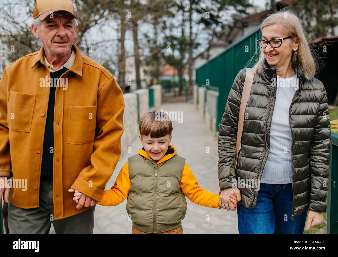 Siete i miei migliori nonni Foto Stock