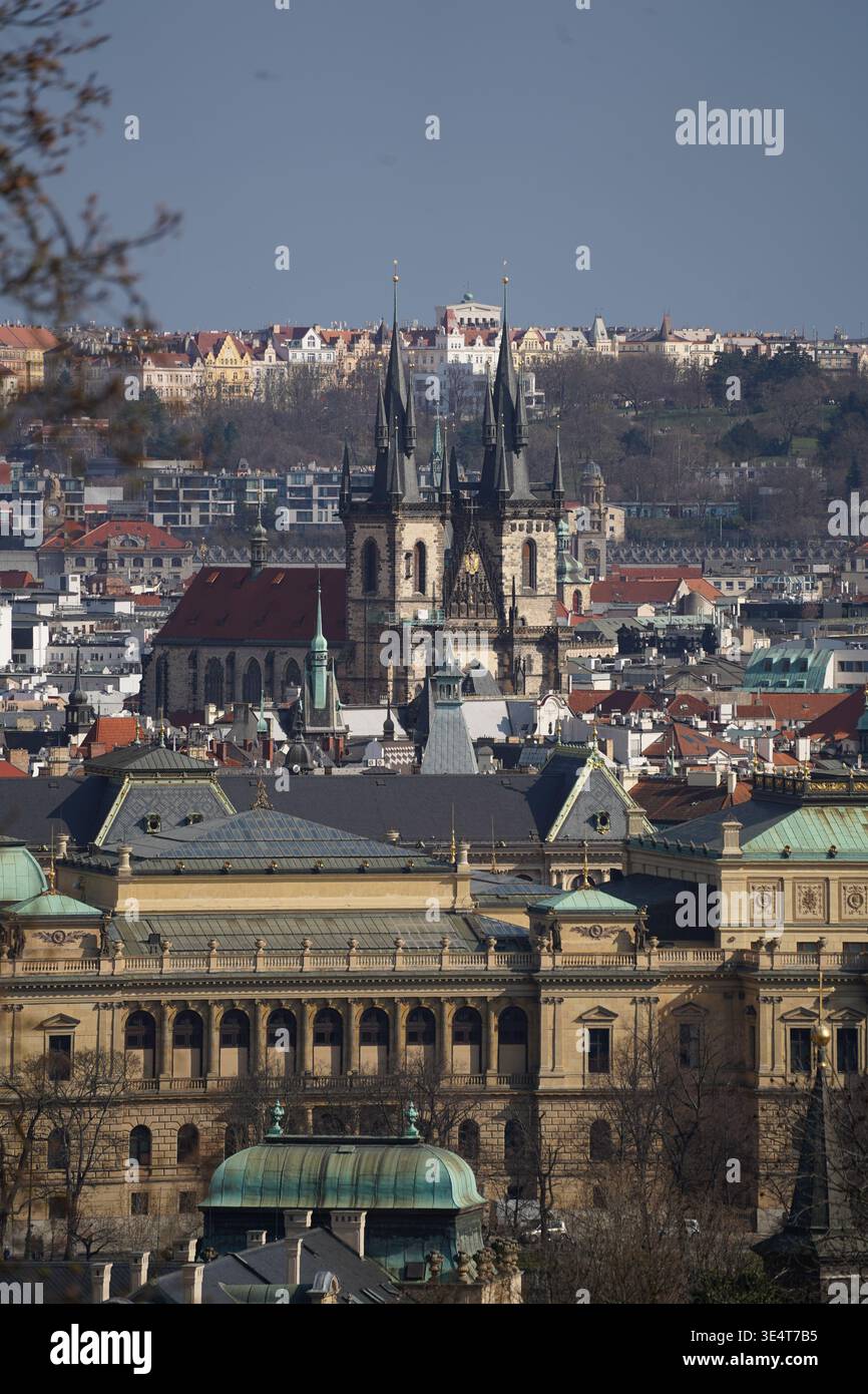 Città vecchia di Praga Foto Stock