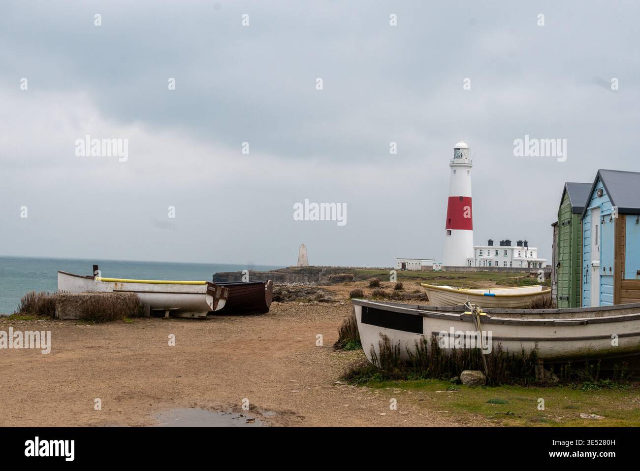 Portland Bill Lighthouse. Foto Stock