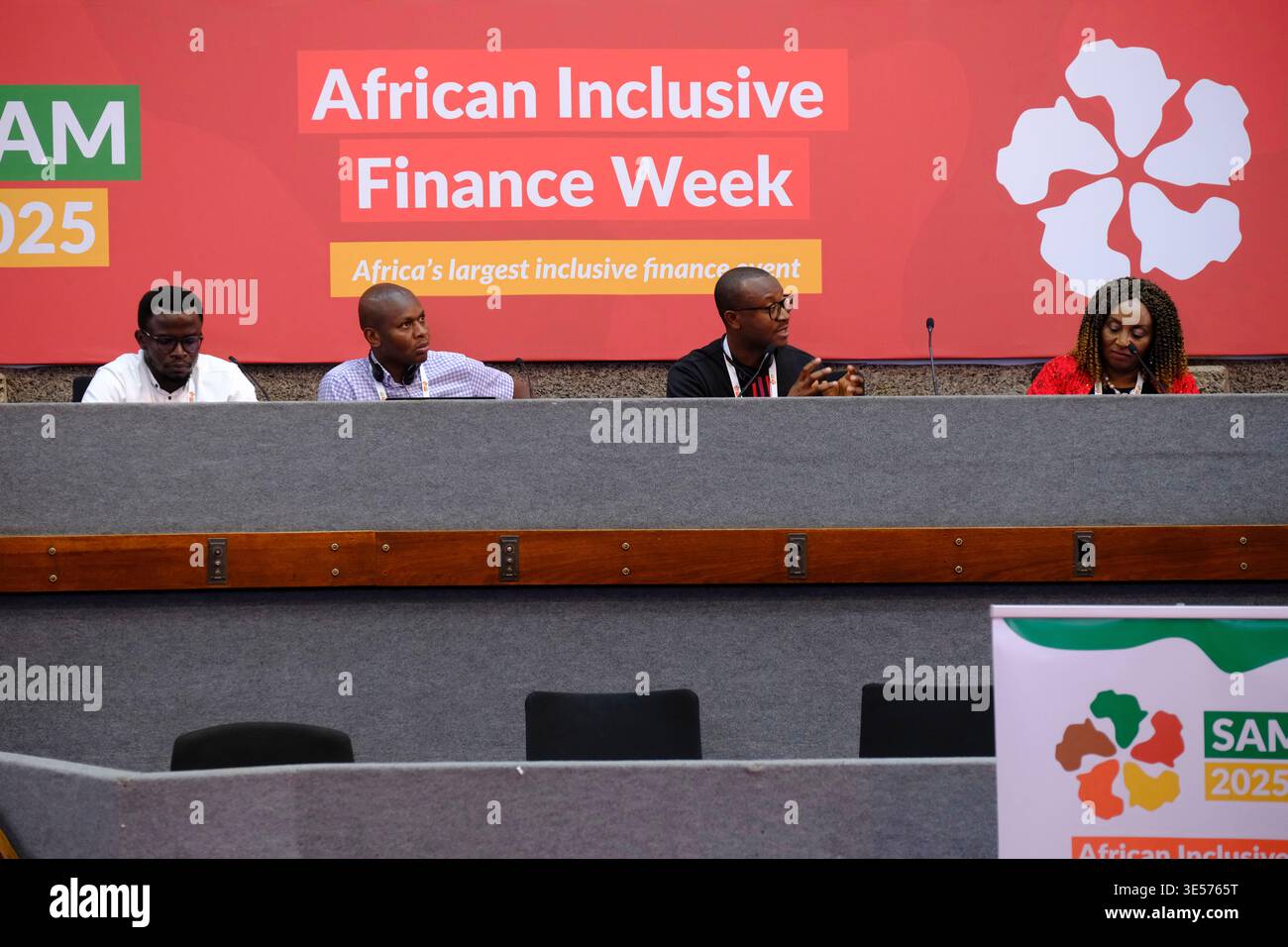 African Inclusive Finance Week, Nairobi, Kenya Foto Stock