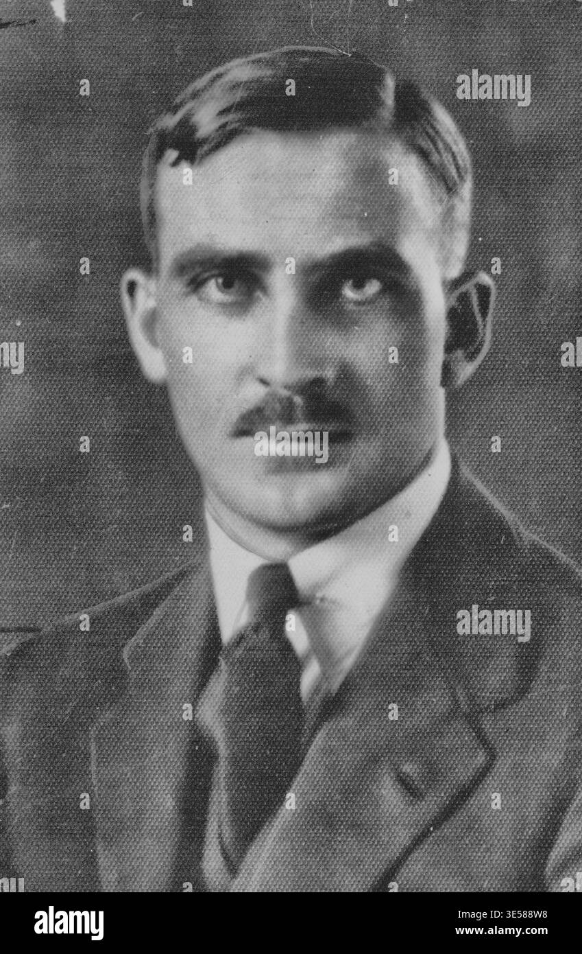 Dr. Clyde Fenton Flying Doctor. Originale di J. Southwell Keely. 29 settembre 1937. Foto Stock