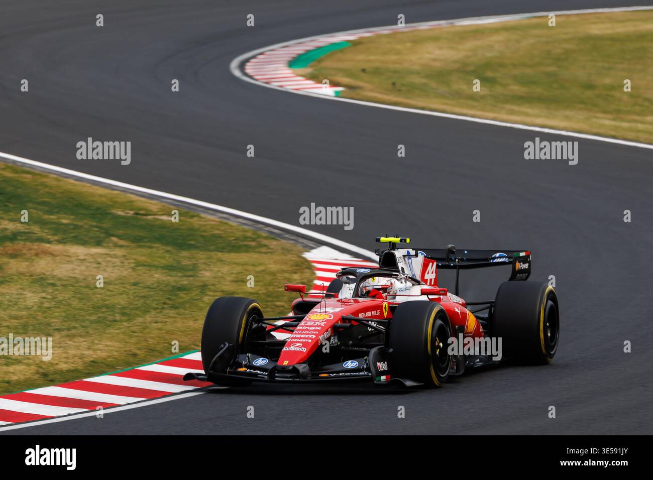 Suzuka, 29 marzo 2026: Lewis Hamilton (GBR) della Ferrari durante la gara durante il Gran Premio di Formula 1 del Giappone 2026. © corleve/Alamy Foto Stock