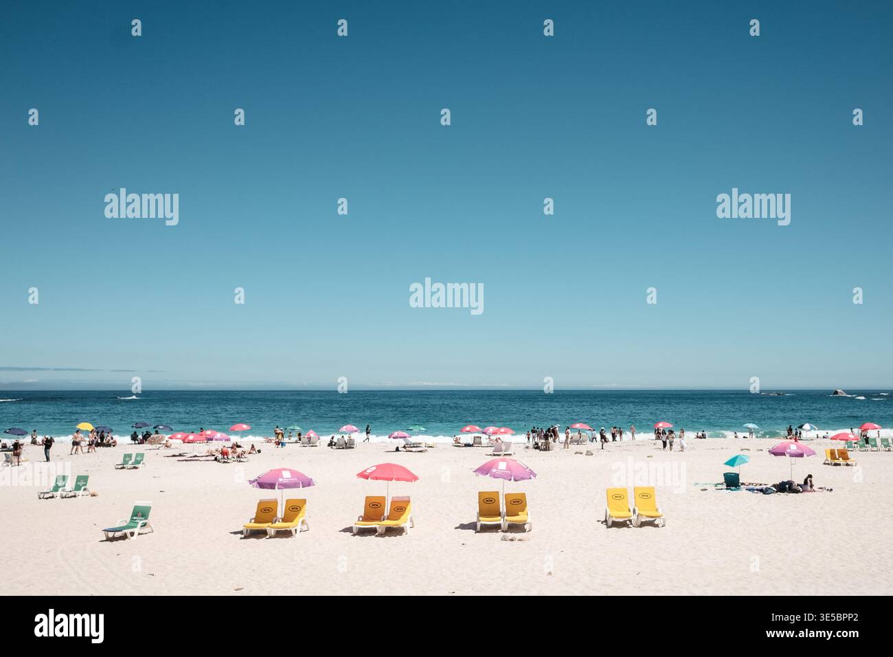 Camps Bay, Città del Capo, Sud Africa. Foto Stock