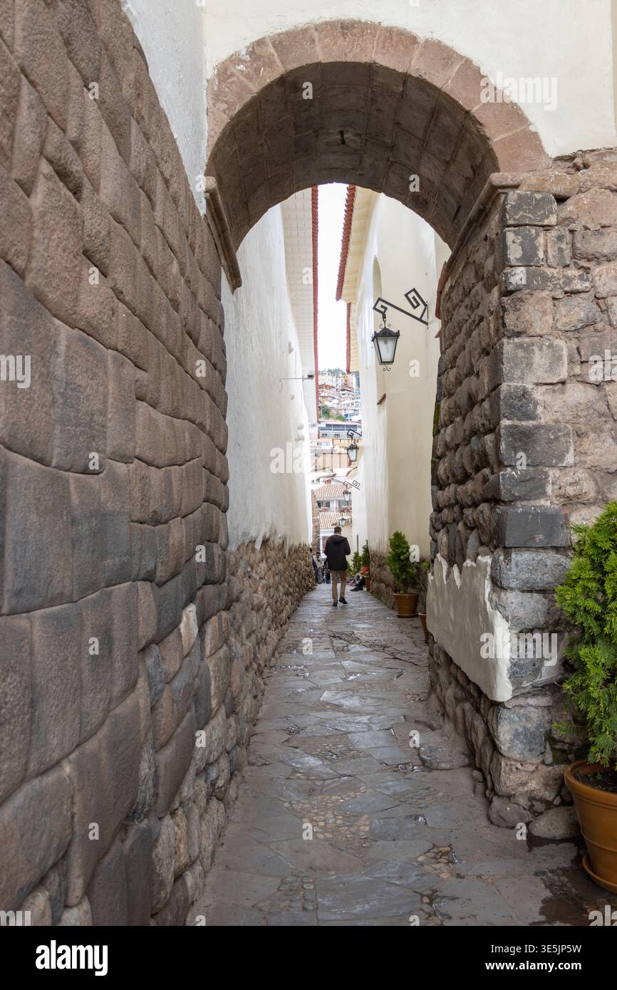 Centro storico della città imperiale di Cusco in Perù, Cusco Foto Stock