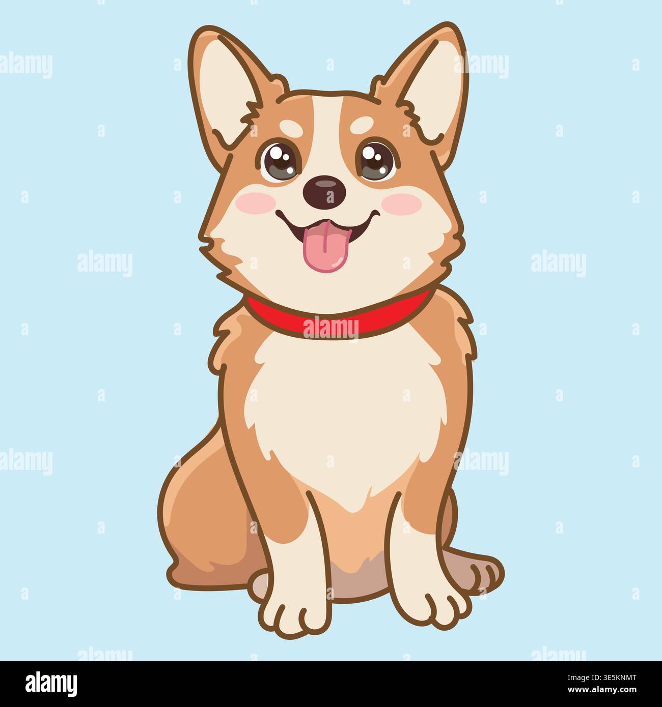 Cane sveglio Illustrazione Vettoriale