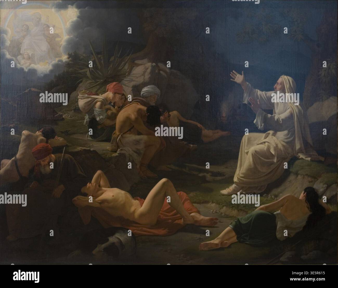 Ditlev Blunck - la visione del Profeta Ezechiele - KMS200 - Museo Statale della Kunst Foto Stock
