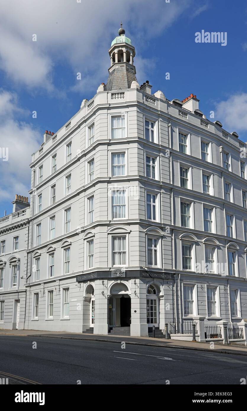 Il nuovo Continental Hotel in Millbay Road Plymouth sara' impostato per una nuova vita e sara' commercializzato come Hilton Hotel Foto Stock