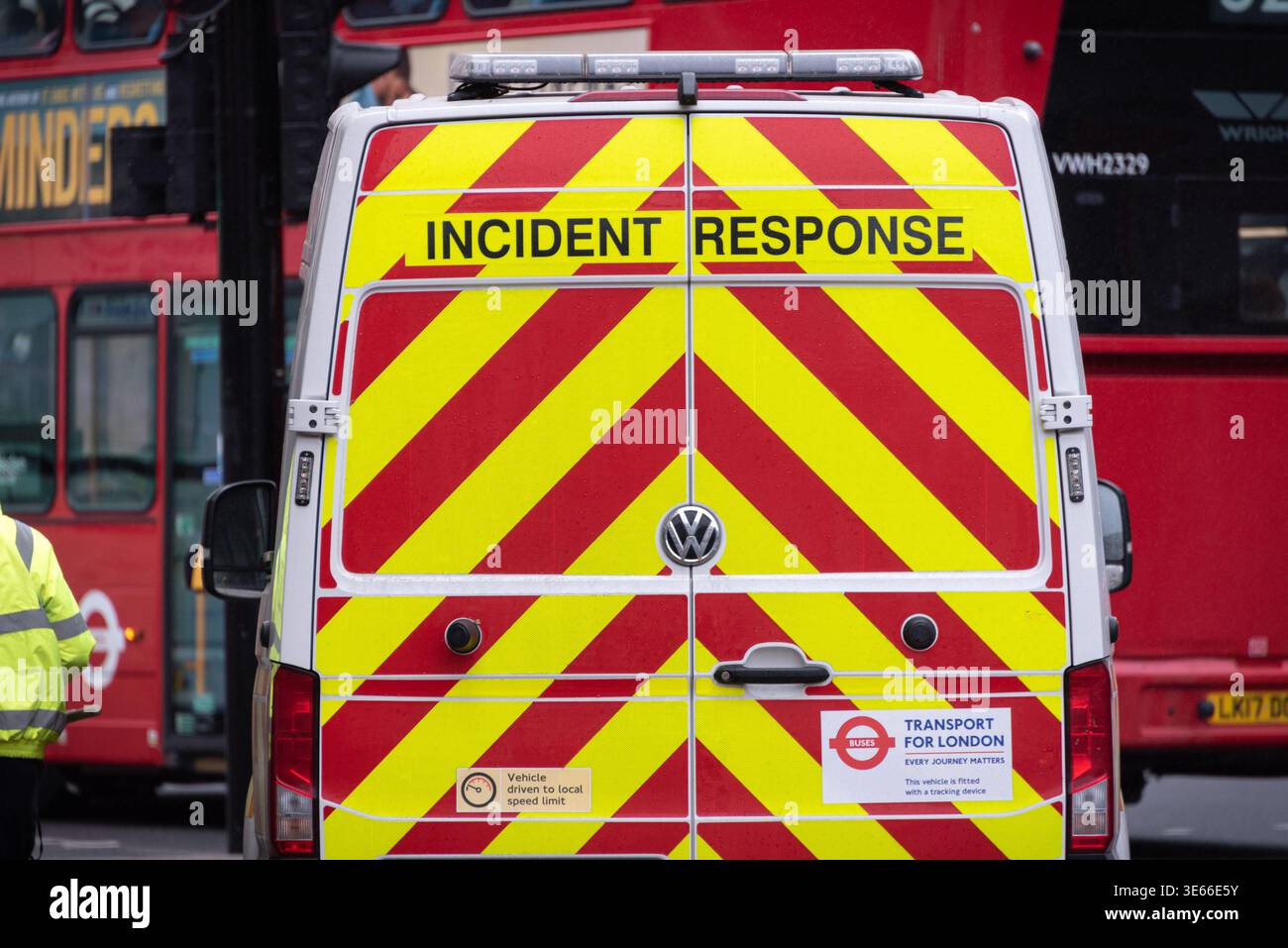 Transport for London Incident Response Unit Vehicle Detail, London, UK Foto Stock
