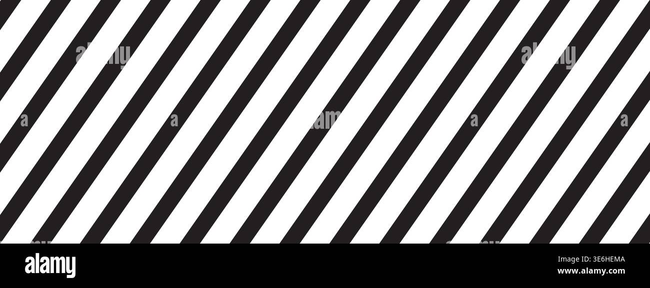 Linee nere inclinate su sfondo bianco. Motivo a strisce parallele angolate. Stampa di tracciati dritti obliqui. Striature diagonali sullo sfondo. Grafica vettoriale Illustrazione Vettoriale