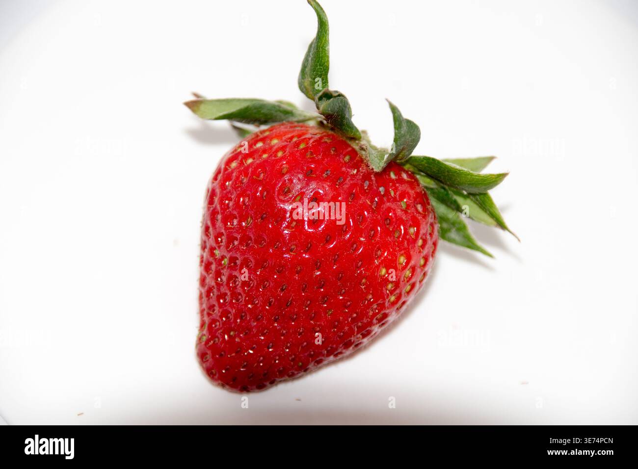 Le fragole sono frutti estremamente versatili, apprezzati sia per il loro gusto dolce che per i loro benefici nutrizionali. Foto Stock