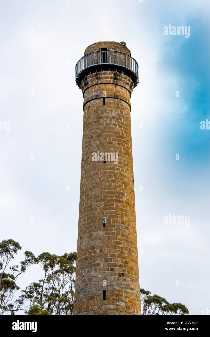The Shot Tower in Tasmania - Australia Foto Stock