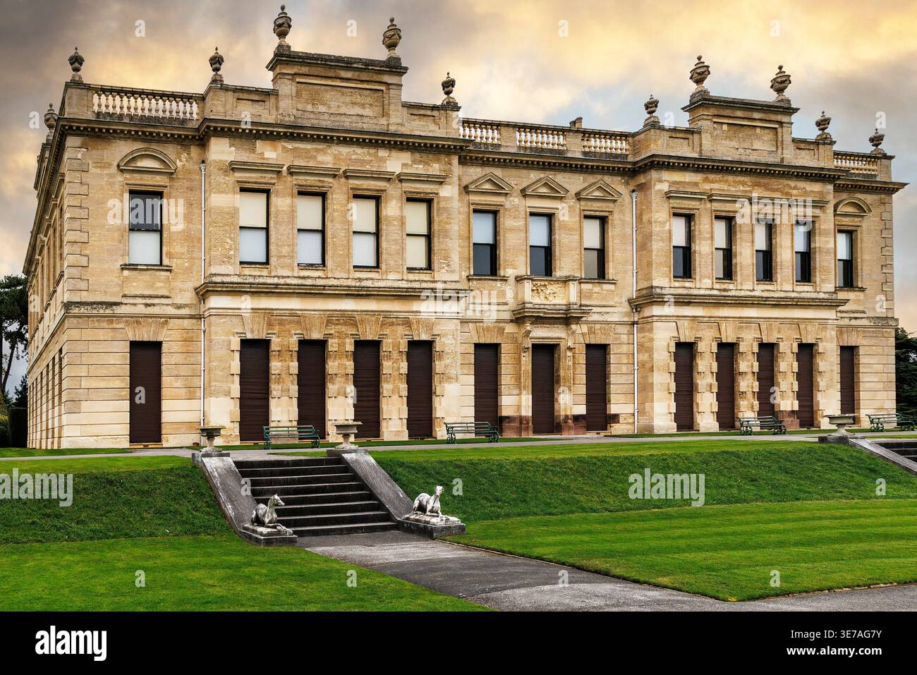 Brodsworth Hall, Doncaster, Inghilterra, Regno Unito Foto Stock