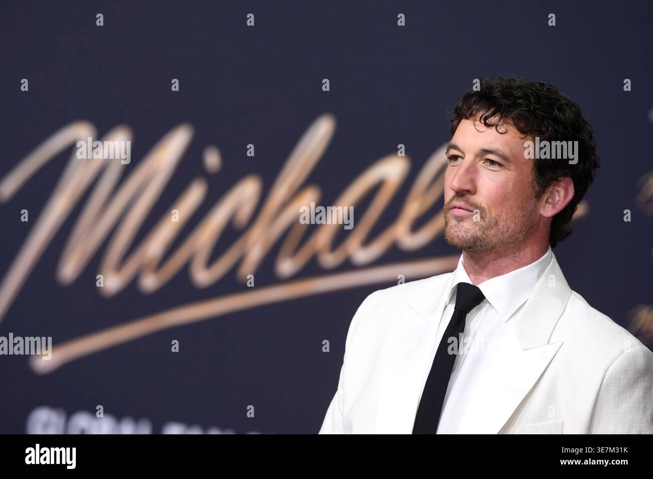 Miles Teller alla prima del film "Michael" alla Uber Eats Music Hall. Berlino, 04/10/2026 Foto Stock