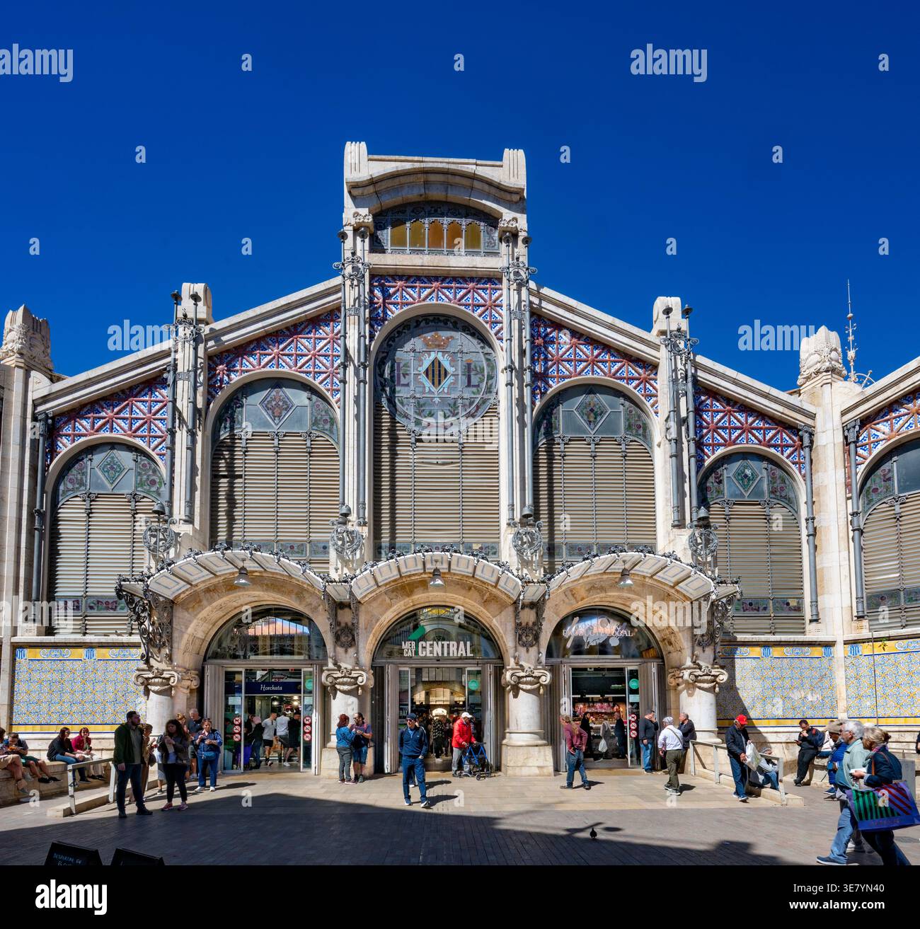 Mercado Central, Valencia, Spagna Foto Stock