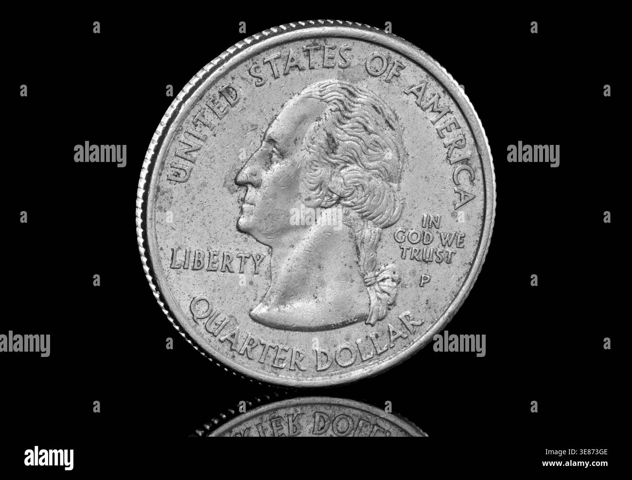 Moneta da 2004 dollari USA Florida State Quarter Foto Stock