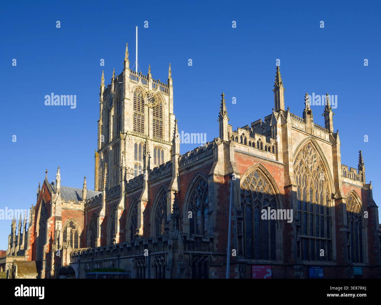 UK, East Yorkshire, Hull, Hull Minster. Foto Stock