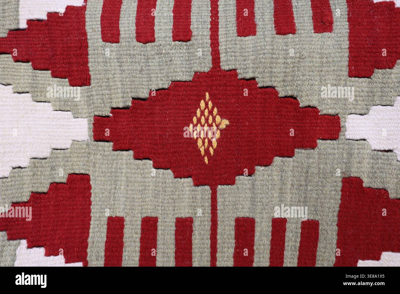 Tappeto turco o kilim senza cuciture Foto Stock