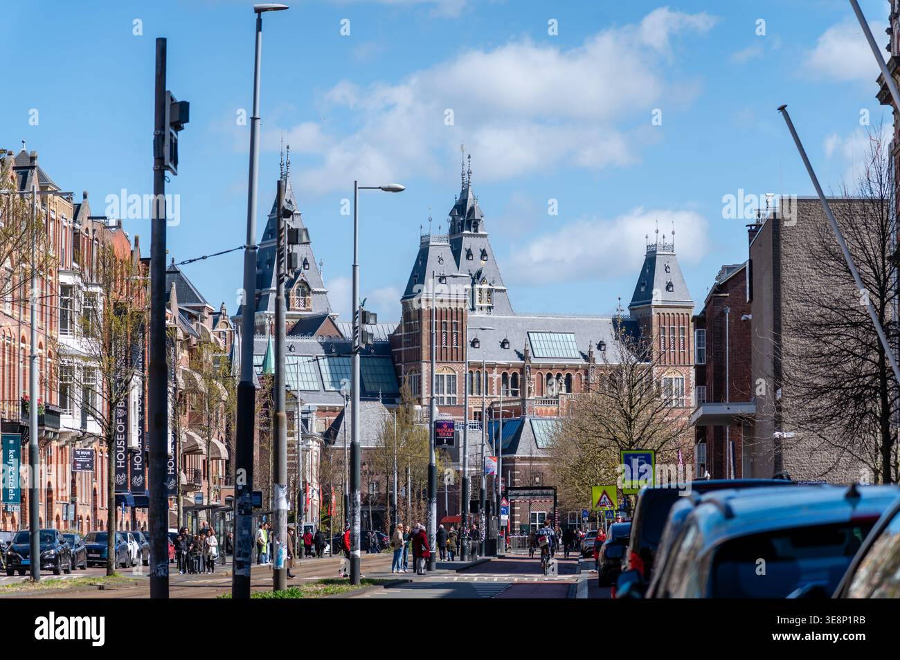 Rijksmuseum di Amsterdam, Paesi Bassi Foto Stock