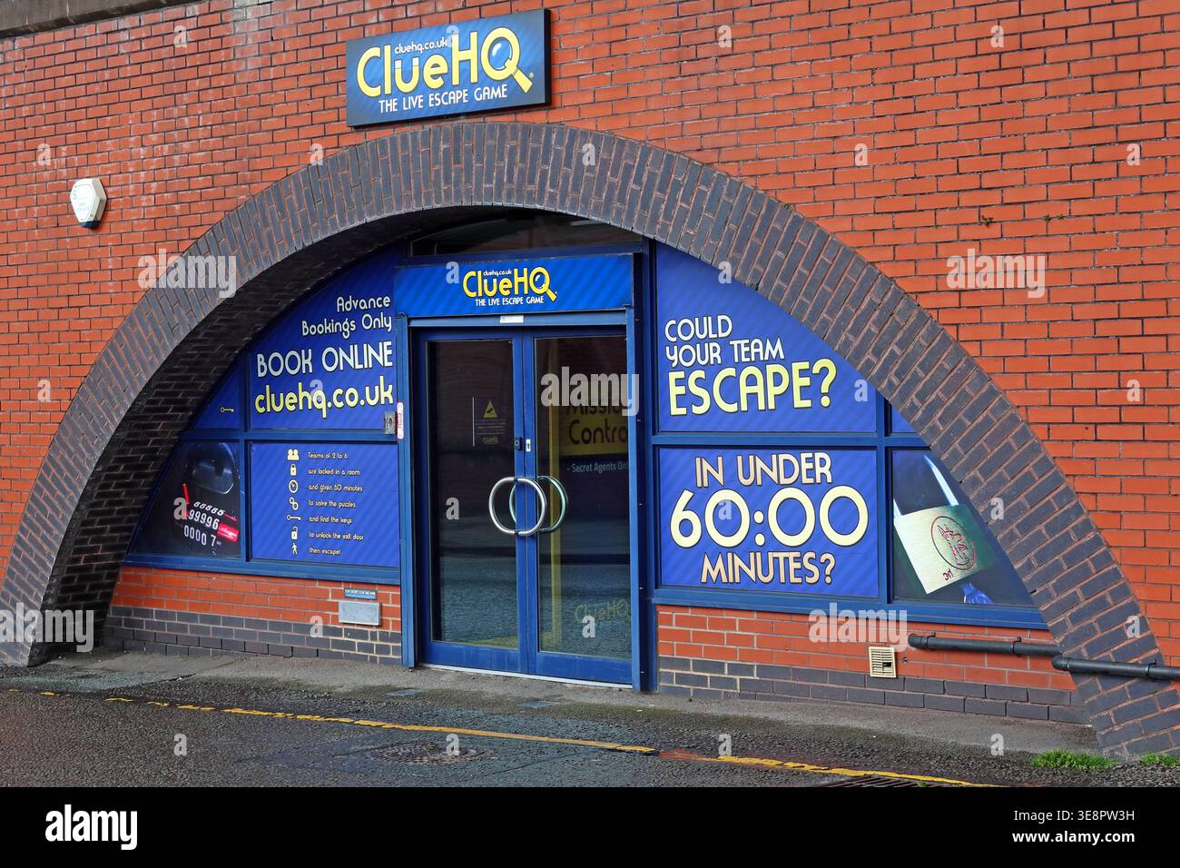 ClueHQ Warrington Foto Stock
