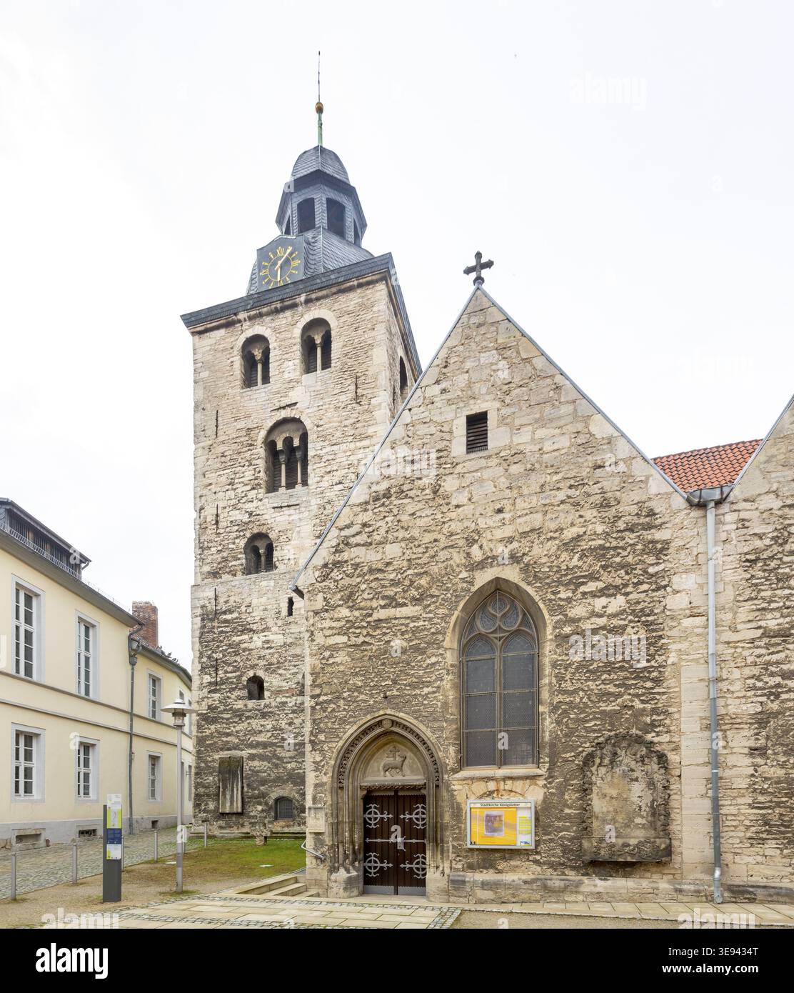 Chiesa protestante di San Sebastiano e Fabian, Koenigslutter am Elm, bassa Sassonia, Germania Foto Stock