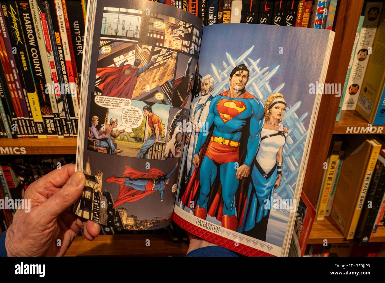 McNally Jackson è una libreria indipendente con sede a New York situata nel Rockefeller Center, USA 2026 Foto Stock