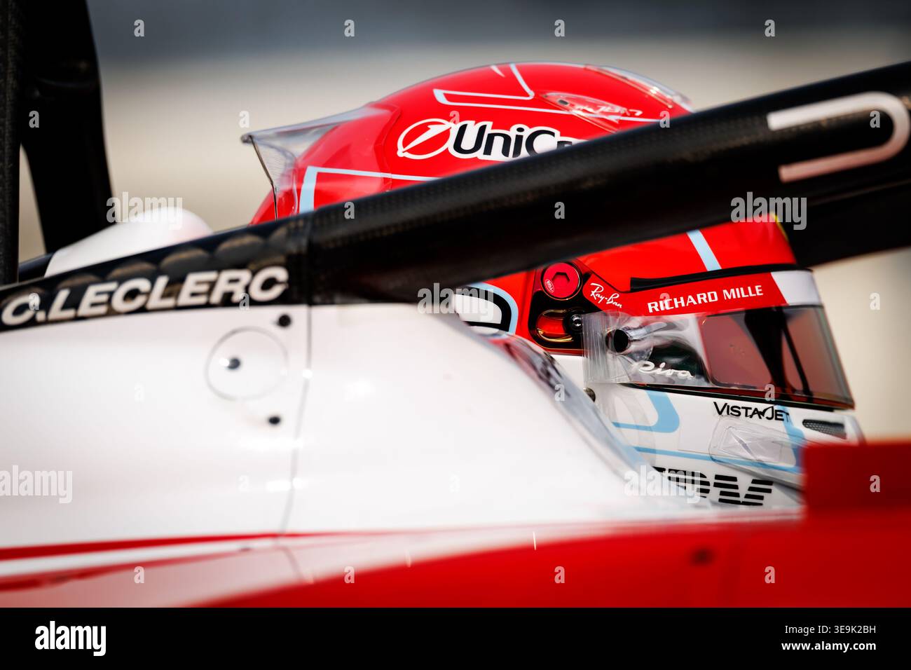 Suzuka, 29 marzo 2026: Charles Leclerc (MCO) della Ferrari durante il Gran Premio di Formula 1 del Giappone 2026. © corleve/Alamy Live News Foto Stock