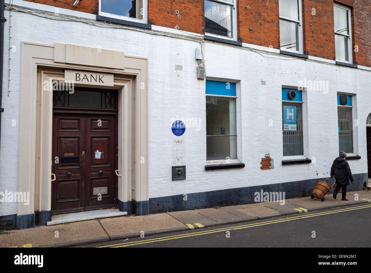 Ha chiuso la Barclays Bank Foto Stock