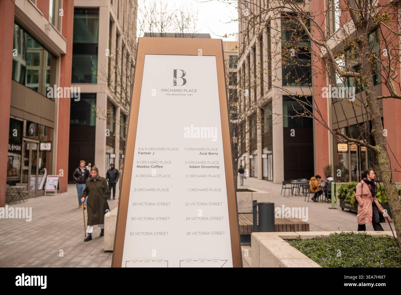 LONDRA - 13 MARZO 2026: Orchard Place The Broadway SW1 ex sede di New Scotland Yard Westminster Londra Foto Stock