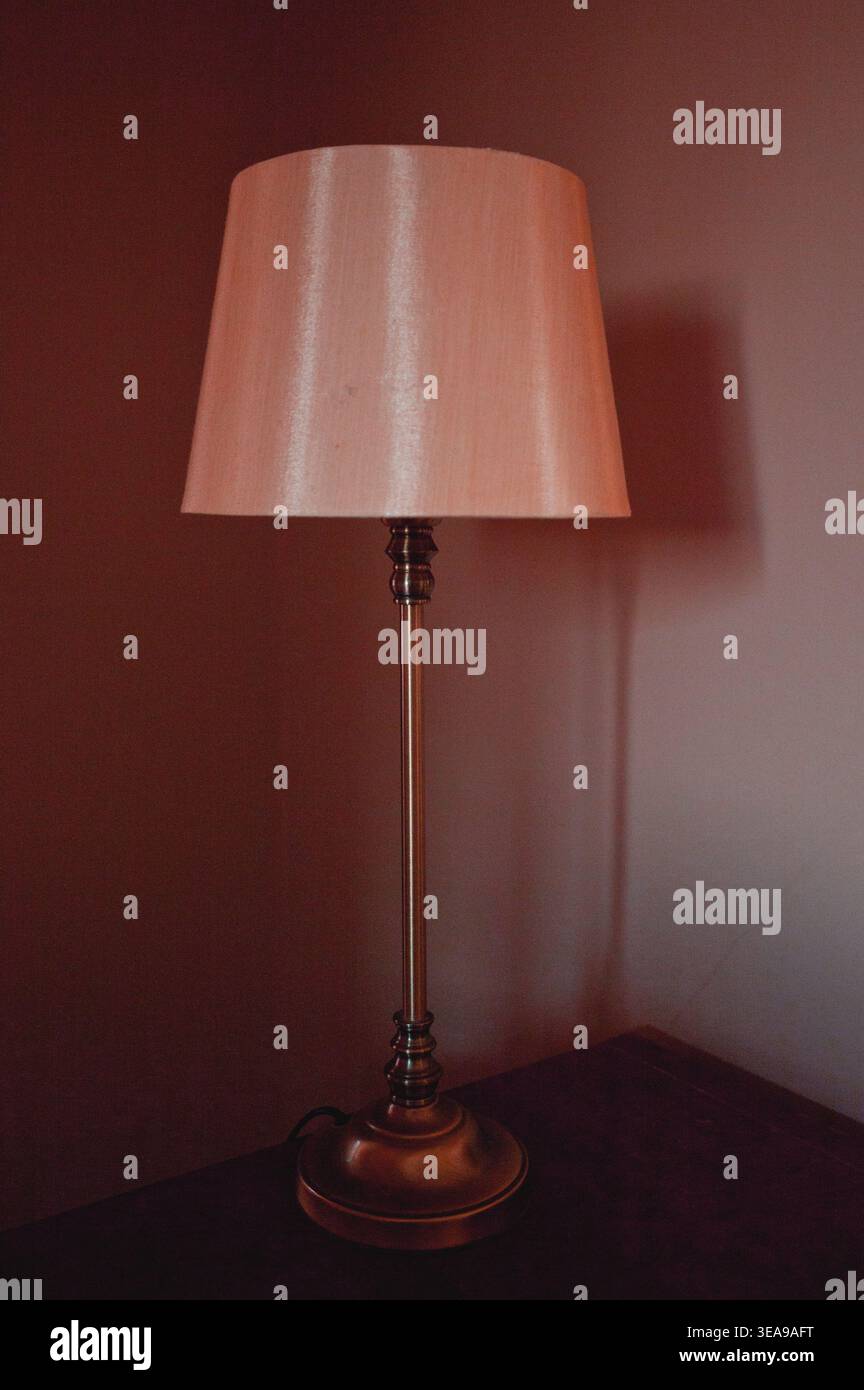 Lampada da tavolo Foto Stock