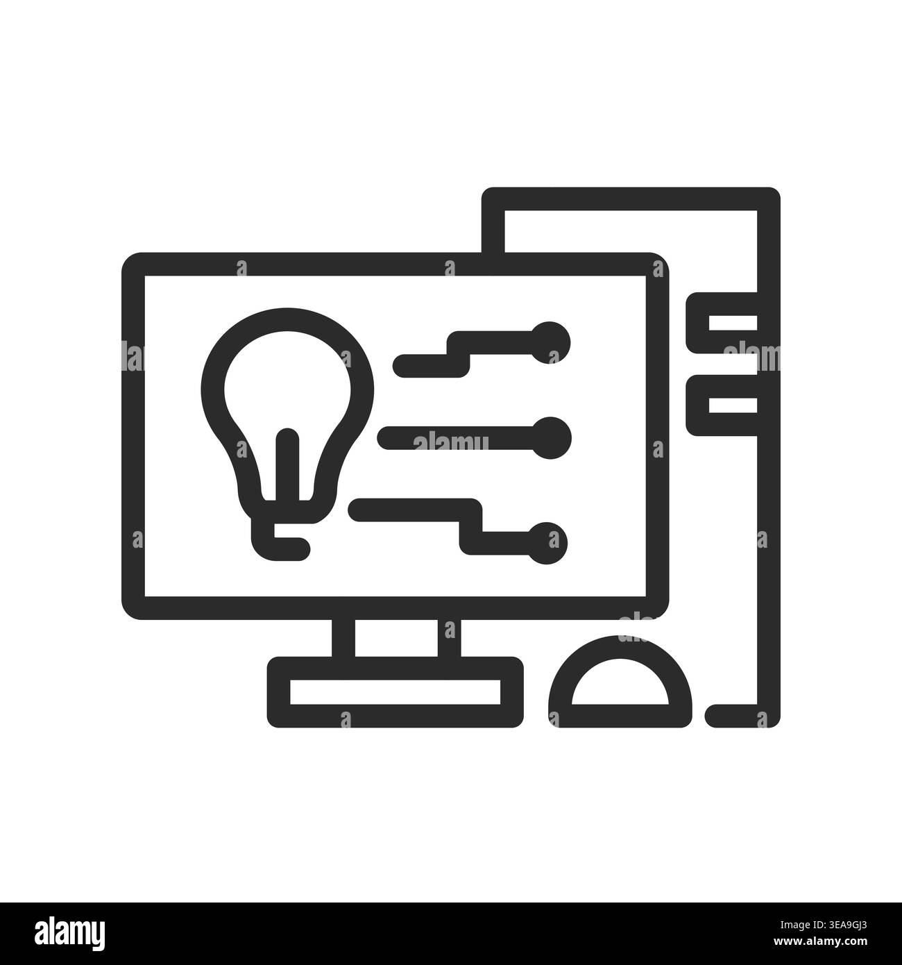 Icona sistema tecnico Illustrazione Vettoriale