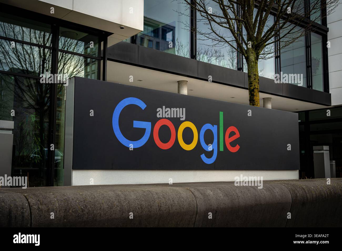 Società tecnologica Google Foto Stock