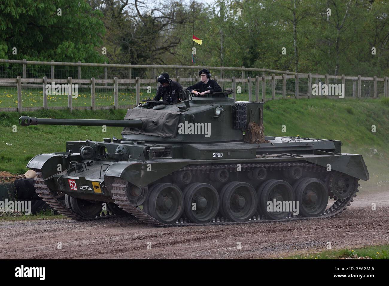 Comet British WWII Tank Foto Stock