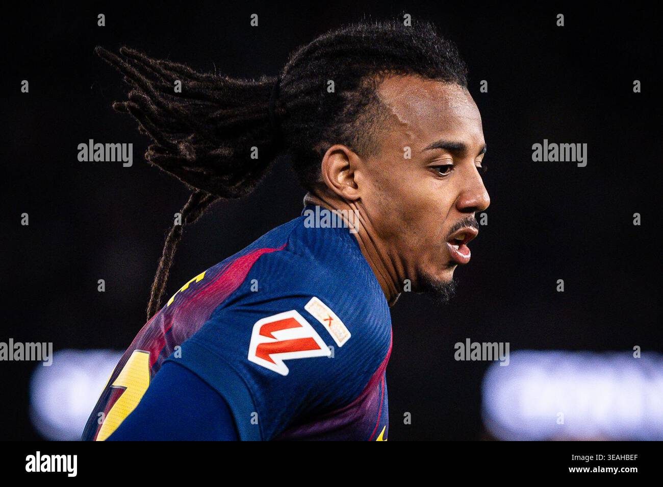 Barcellona, Espagne. 22 aprile 2026. Jules KOUNDE di Barcellona durante il campionato spagnolo di LaLiga tra FC Barcelona e RC Celta il 22 aprile 2026 allo stadio Camp Nou di Barcellona, Spagna - foto Joma Garcia/Matthieu Mirville/DPPI credito: DPPI Media/Alamy Live News Foto Stock