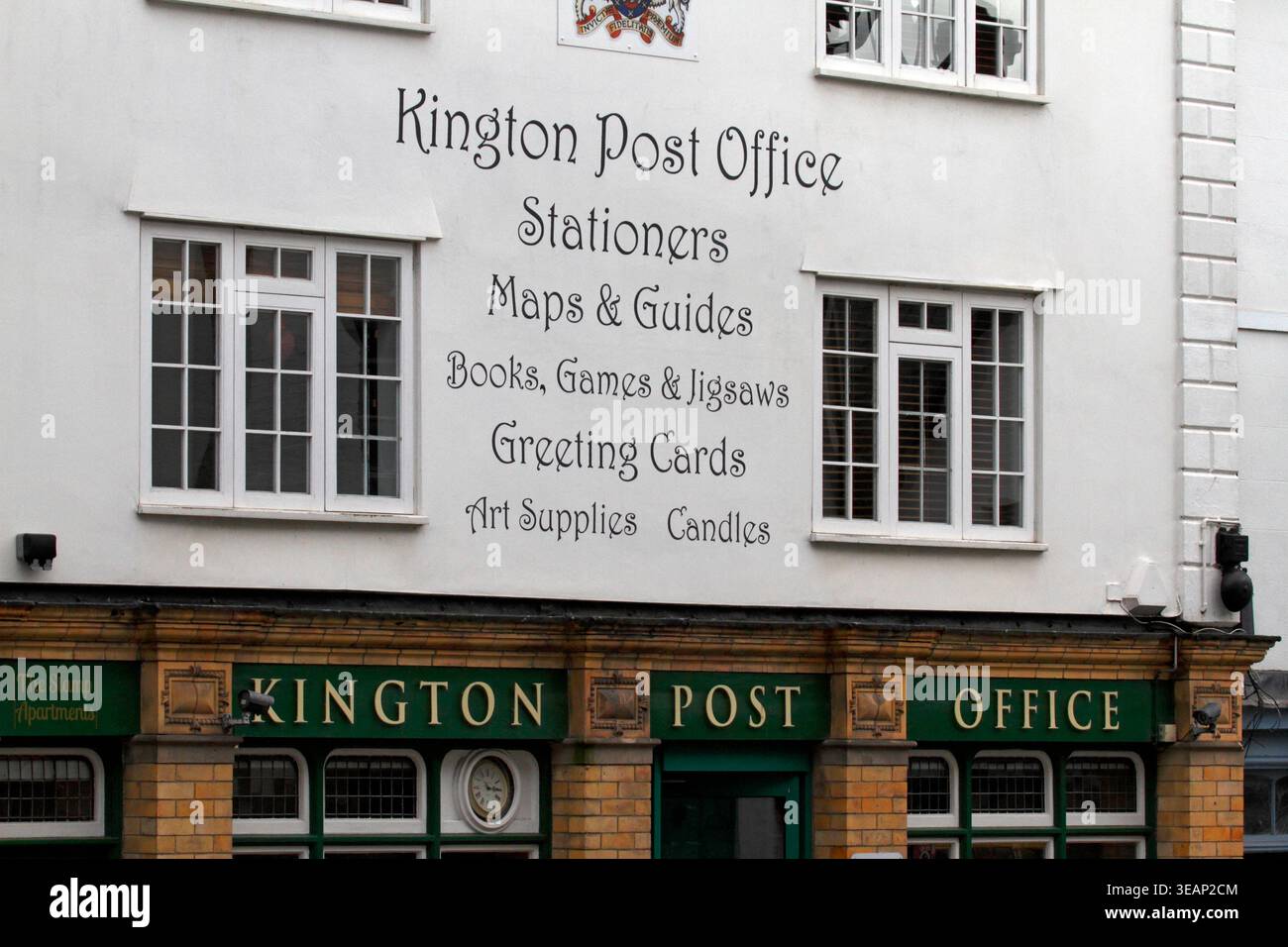 Ufficio postale di Kington. Herefordshire. Foto Stock