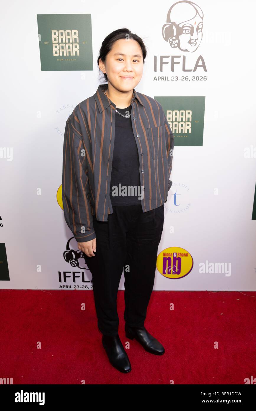 Los Angeles, California, Stati Uniti. 23 aprile 2026. Anna li partecipa all'Indian Film Festival 2026 di Los Angeles - Opening Night Red Carpet all'Harmony Gold il 23 aprile 2026 a Los Angeles, California. Crediti: Vladimir Yazev/Alamy Live News Foto Stock