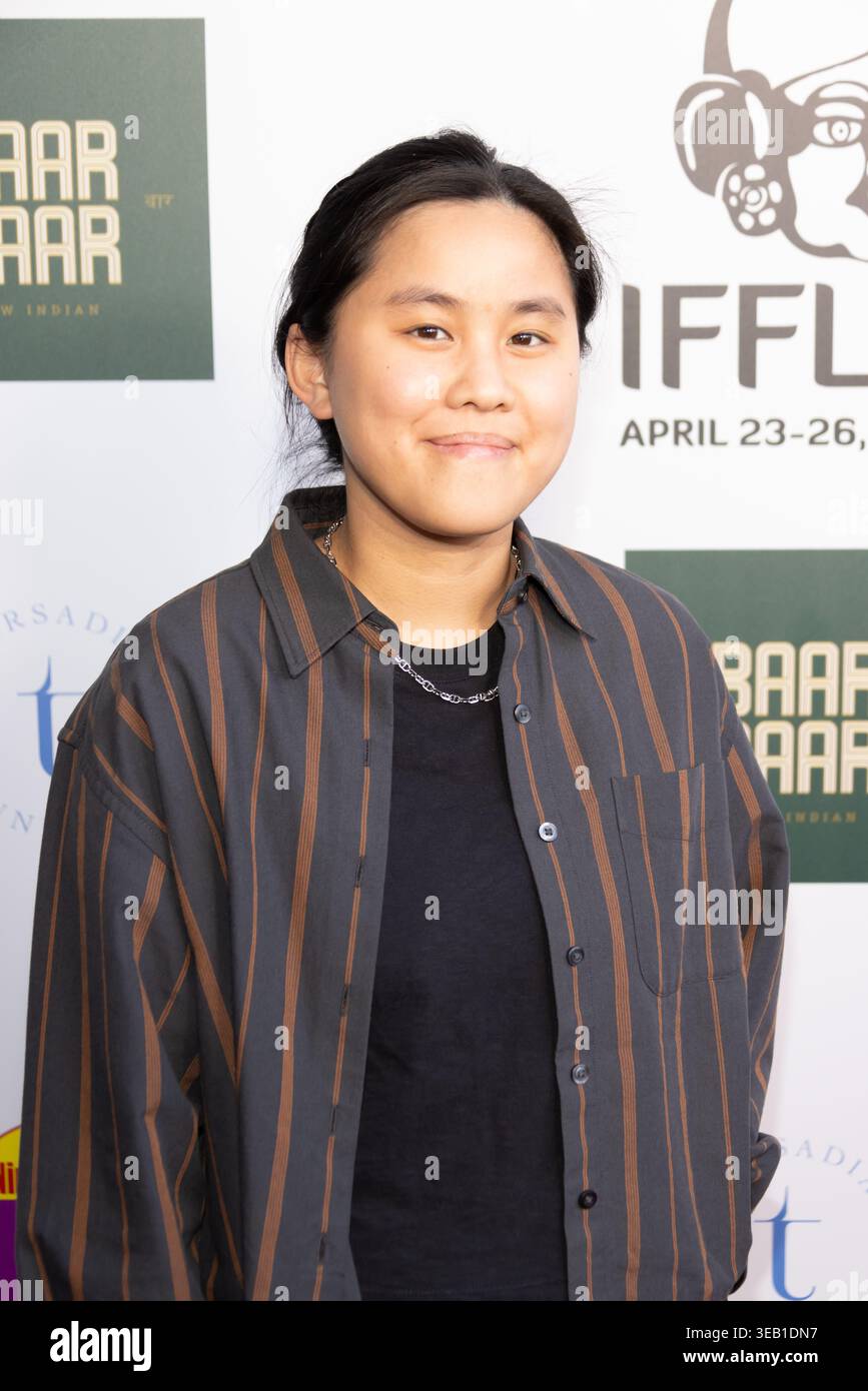 Los Angeles, California, Stati Uniti. 23 aprile 2026. Anna li partecipa all'Indian Film Festival 2026 di Los Angeles - Opening Night Red Carpet all'Harmony Gold il 23 aprile 2026 a Los Angeles, California. Crediti: Vladimir Yazev/Alamy Live News Foto Stock