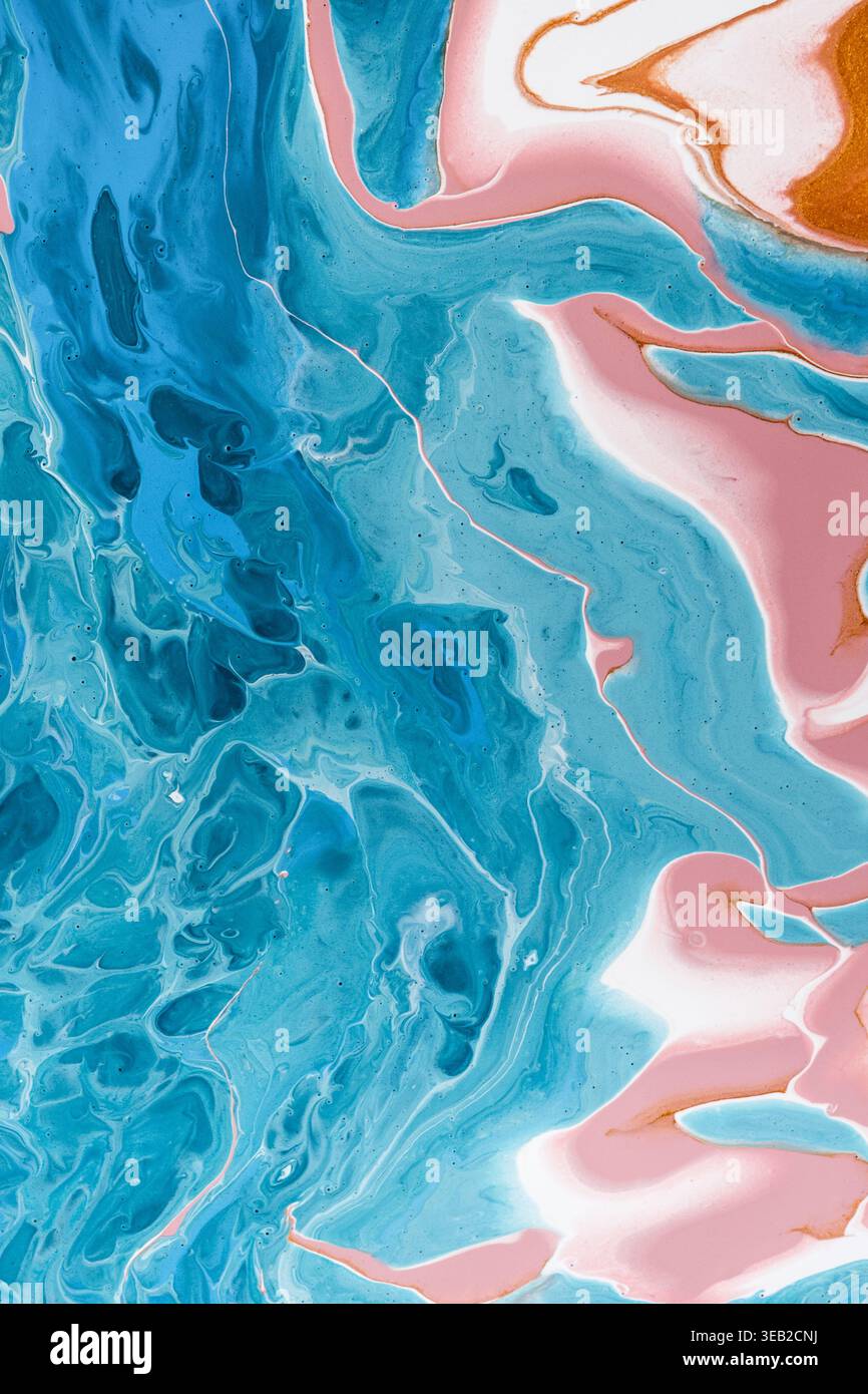L'arte astratta nozione Foto Stock