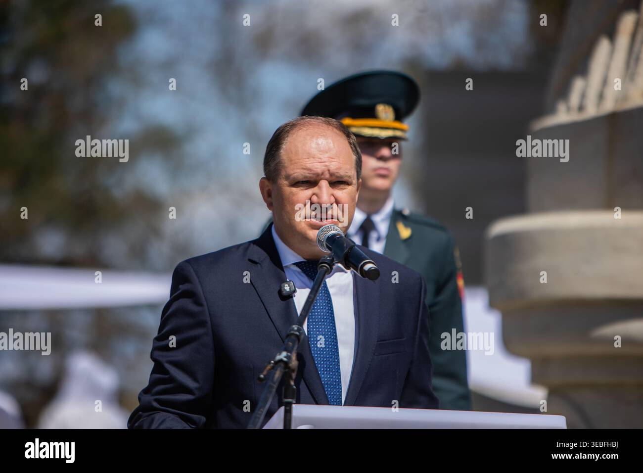 Chisinau, Moldavia - 26 aprile 2026: Sindaco generale di Chisinau, Ion Ceban. Foto Stock